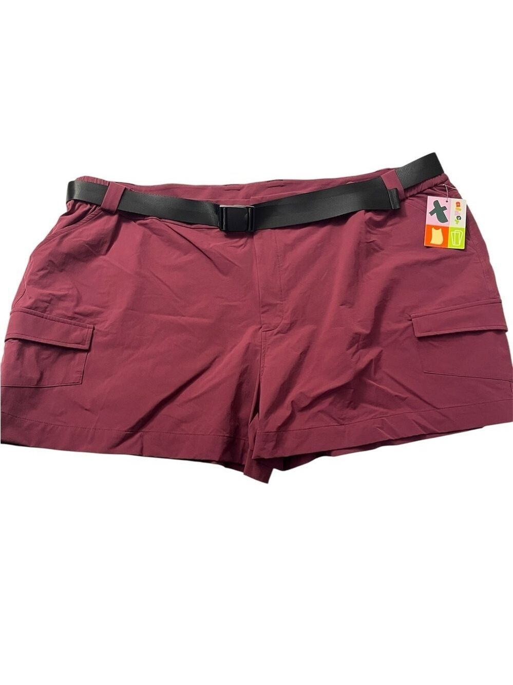 NWT Alder Apparel Take A Hike Shorts 3.0 Burgundy 6X (32/34)